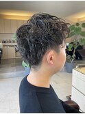 メンズナチュラルパーマスタイル