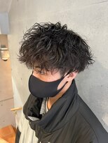 メンズサロンドットリアン(dot. lien) 無造作スパイラルパーマ刈り上げマッシュメンズパーマ