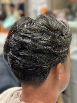 アポロカットステージ 相模大野店 アップバング/ツーブロックマッシュ<理容室>[メンズ/相模大野]