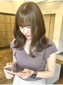 大人美人ショコラアッシュヘルシースタイルふんわりカール小顔