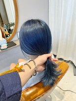 クルニエ(crenier)&nbsp;ブルー/ブリーチカラー