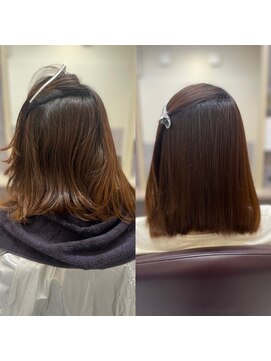 ヘアアンドメイク マオ(HAIR&MAKE MA`O) 美髪矯正(ストレートパーマ)