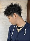 メンズ似合わせパーマ
