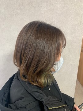 ディルガ リンク(Dilga LINK) グレージュカラー インナーオリーブカラー