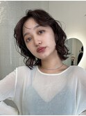 おしゃれパーマレイヤーパーマコテ巻きパーマパーマヘア