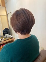 グランバイ アトリエドングリ(Grand × AtlierDonguri)&nbsp;お客様髪質改善データ1061（マニッシュショート）
