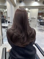 サイン 渋谷(SIGN) ザクザクレイヤーカット巻き方簡単ミディアムロング韓国表参道