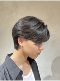 センターパート/メンズカット/ニュアンスパーマ