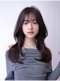 20代30代/大人かわいい/小顔ひし形/ウルフ/ミディアムレイヤー
