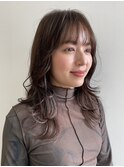 レイヤー/セミディカール/シアーカラー/30代40代50代
