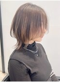 ネオウルフ×立体感UPハイライト　ウルフカット