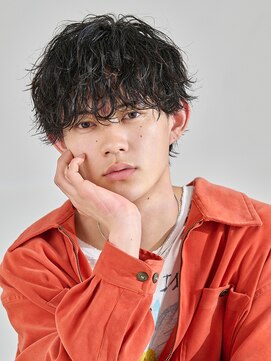 オーシャントーキョー 原宿(OCEAN TOKYO) 波巻きパーマメンズツイストスパイラルパーマツーブロック