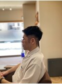 お客様髪質改善データ1393（ツーブロックショート）