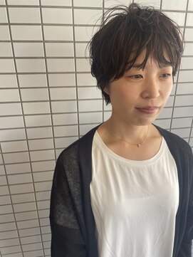 ヘアアンドスペース ベロン(hair&space velon) ショートパーマスタイル