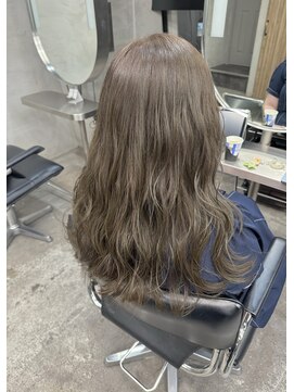 ジーナ 池袋(Zina) #ブリーチなしオリーブグレージュ