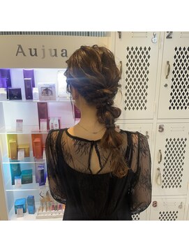 ネイロ 日本橋(NeiRo) ヘアアレンジショートボブハイライトカラー大人ショートカット