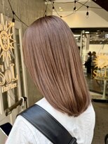 ヘアプレイスソル (HAIR PLACE SoL)&nbsp;艶髪ストレートカット/カラー/ブラウン