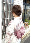 浴衣着付け、ヘアセット