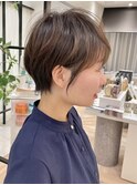 大人かわいいショート