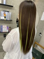 メルシー 福岡天神店(Merci)&nbsp;カラー+エクステ[エクステ/シールエクステ/インナーエクステ]