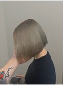 ボブ × ミルクティベージュ