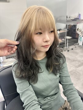 アイスプロドバイブルーム 木更津店(ice prod by bloom) ミディアムヘア/デザインカラー/フェイスフレーミング/木更津