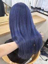 リュンヌ(Lune)&nbsp;ブルーラベンダー/寒色系/ブリーチカラー/ダブルカラー/YU92