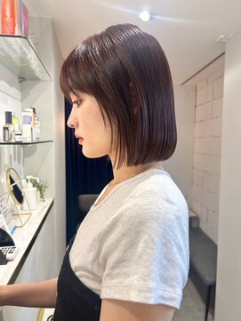 ソト 銀座(soto.) ハイライトカラー/くびれヘア/レイヤーパーマ/ミニボブ[銀座]