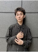 スパイキーショート/ニュアンスパーマ/シャドウパーマ/メンズ