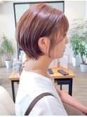 【 Ｉ. 】30代からのナチュラル前下がりショートボブ　川口