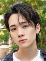 オーシャントーキョー 心斎橋(OCEAN TOKYO WEST)&nbsp;耳かけかきあげ波巻きパーマシャドウパーマセンターパートウルフ