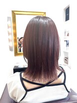 コワファースト  させぼ五番街店(COIFF1RST)&nbsp;ピンクブラウン