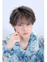 オーシャントーキョー 仙台(OCEAN TOKYO)&nbsp;シースルーメンズツーブロシャドウグレージュブリーチ