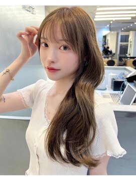 ジーナ 渋谷神南(Zina) 髪質改善＊ミディアムヘア艶カラー＊美髪【Zina渋谷神南】