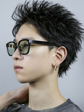 オーシャントーキョー 大阪(OCEAN TOKYO) ベリショスパイキーショートべリーショートアップバングメンズ