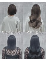 リップ 大阪本店(LIP) 【レミー100%最高級人毛/ロング】シールエクステ80枚