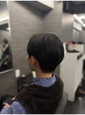 毛流れラウンドマッシュ