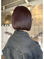 アシアト 名古屋 名駅店(. ...ashiato... .) *ミニボブワインレッド*