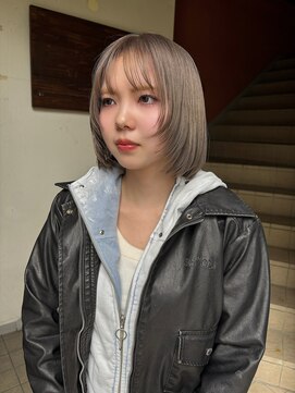 コレット ヘアー 大通(Colette hair) 【minami】お肌の色に合わせたミルクティーグレー