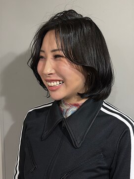 シア(sia) エアリーボブ心斎橋大人女性20代30代ボブレイヤーボブ