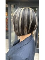 コレットヘアー ザモリオカ(Colette HAIR the MORIOKA) ショートボブ×ハイライト