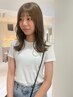 【期間限定◇】カット+似合わせ透明感カラー+色持ちTR¥15400→¥8800