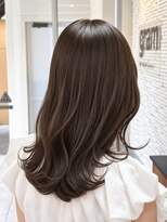 ノイ 高岡店(NEU)&nbsp;髪質改善オリーブベージュ艶髪ロング