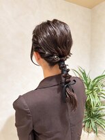 モック 蒲生四丁目店(moc)&nbsp;結婚式参列　編みおろしスタイル