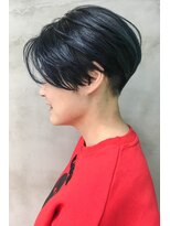 テトヘアー(teto hair)&nbsp;short［ハンサムショート、トランクスショート、ネイビー］