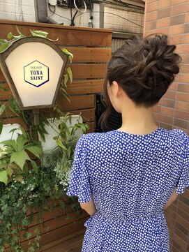 ヨナサン(Yona Saint) ロープ編みのヘアアレンジ☆