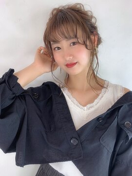 セシルヘアー 高知店(Cecil hair) ジグザグバングミニマム3Dカラー