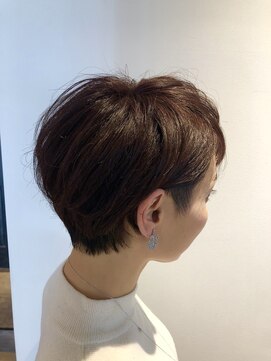 エイトタマプラ たまプラーザ店(EIGHT tamapla) 【EIGHTたまプラ】デザインカラー_切りっぱなしボブ