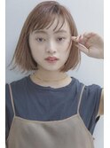 大人キレイなシンプルボブ