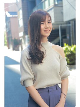 サイン ヘア イノベーション(sign HAIR INNOVATION) 大人可愛い、色気、小顔カットひし形シルエット【錦糸町】